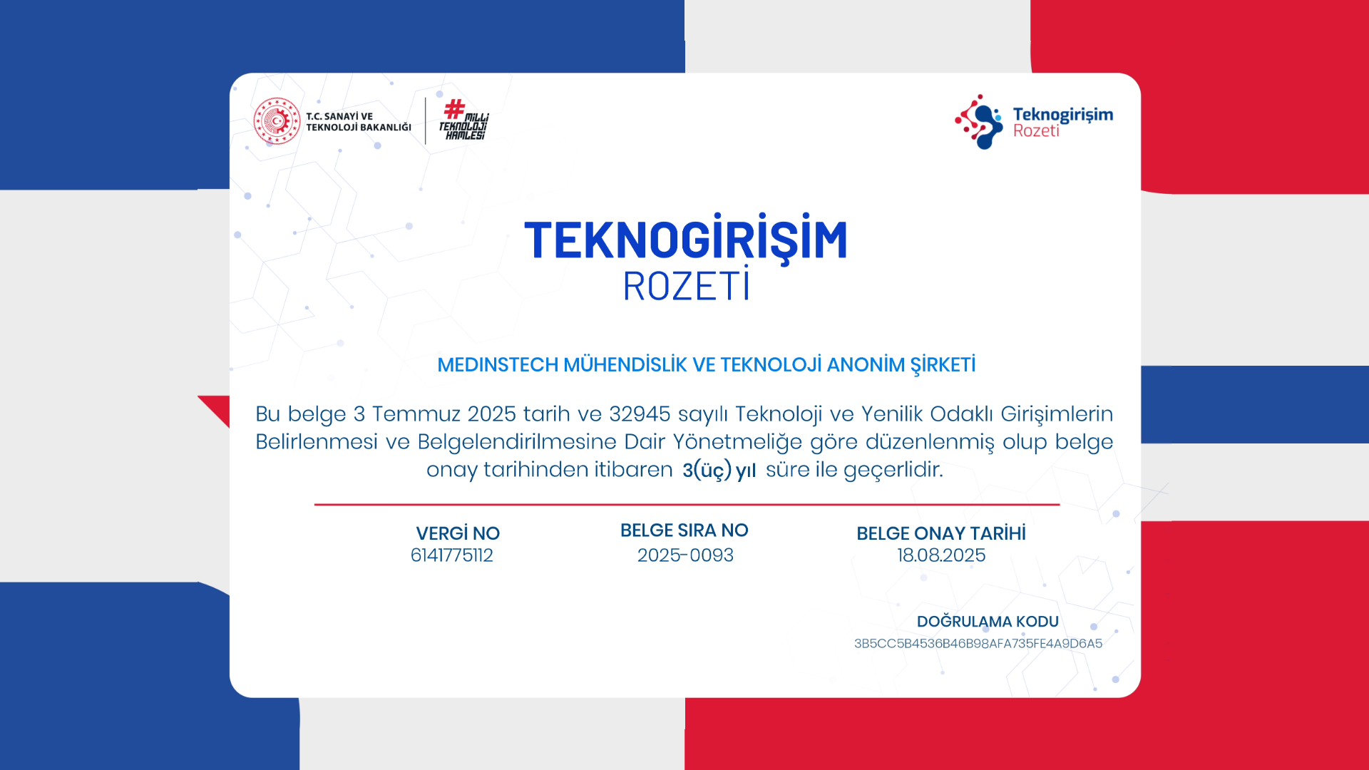 Teknogirişim Rozeti