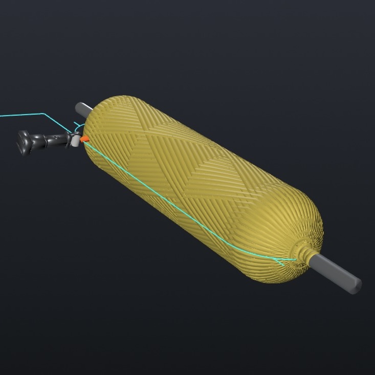 Kompozit Filament Sarım CAM Yazılımı
